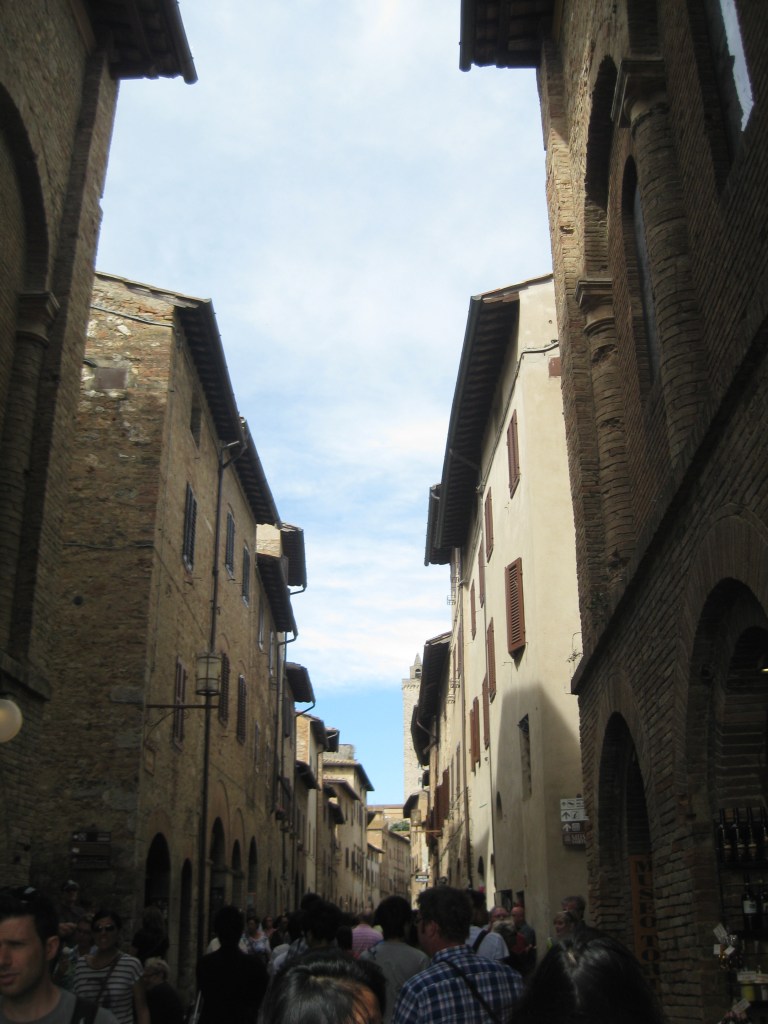 The town of San Gimignano