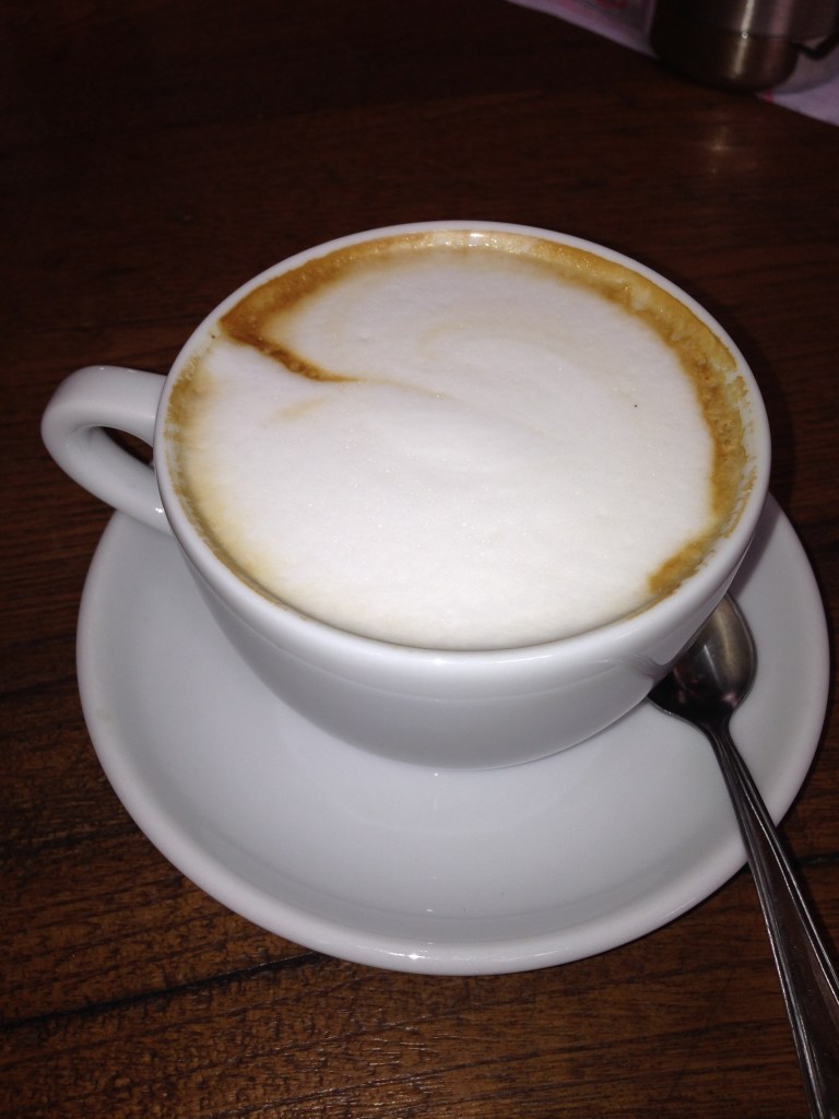 Cappuccino at Mercato Centrale