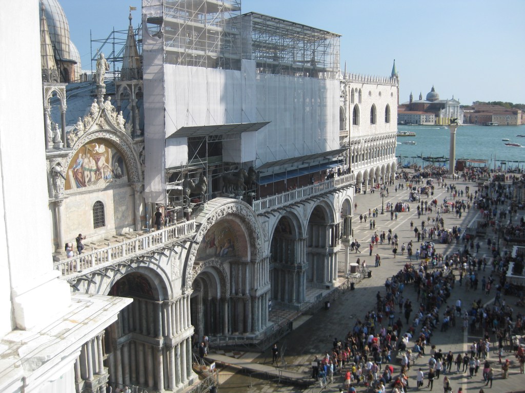 San Marco Basilica as seen from the Torre dell'Orologio