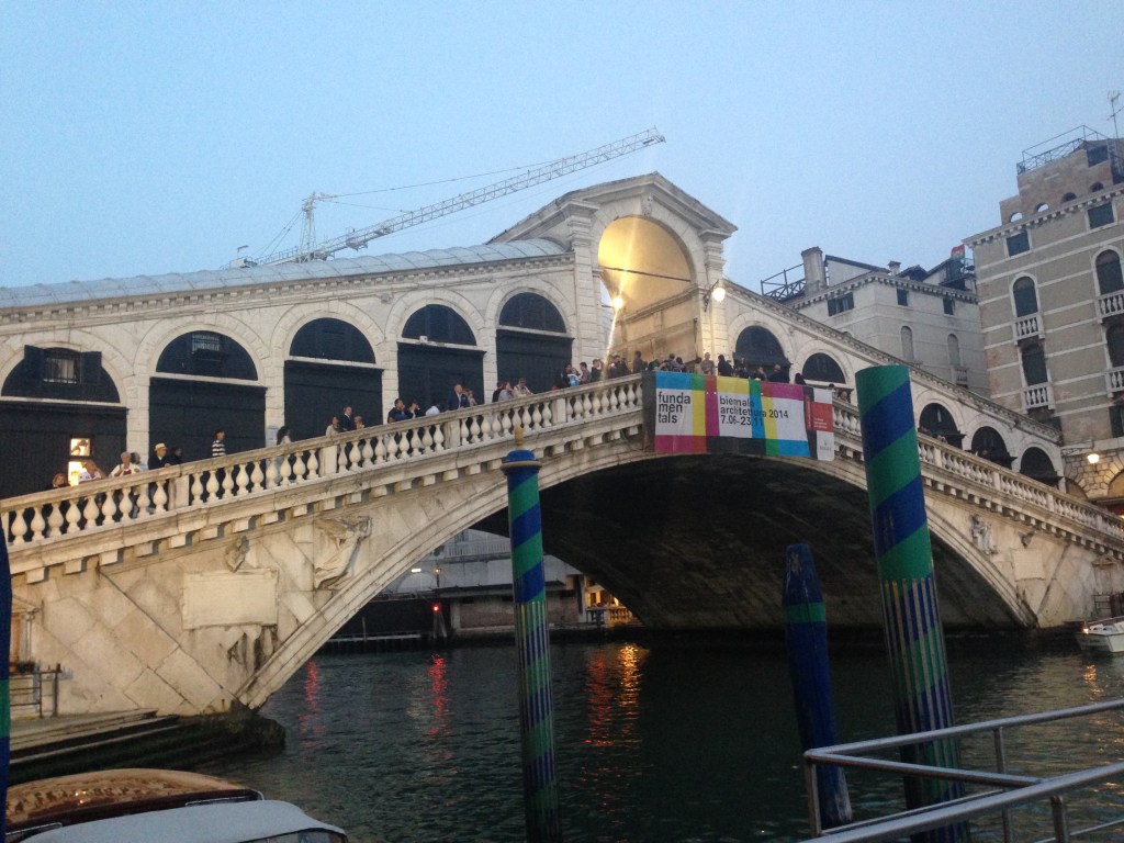 View of the Rialto Bridge