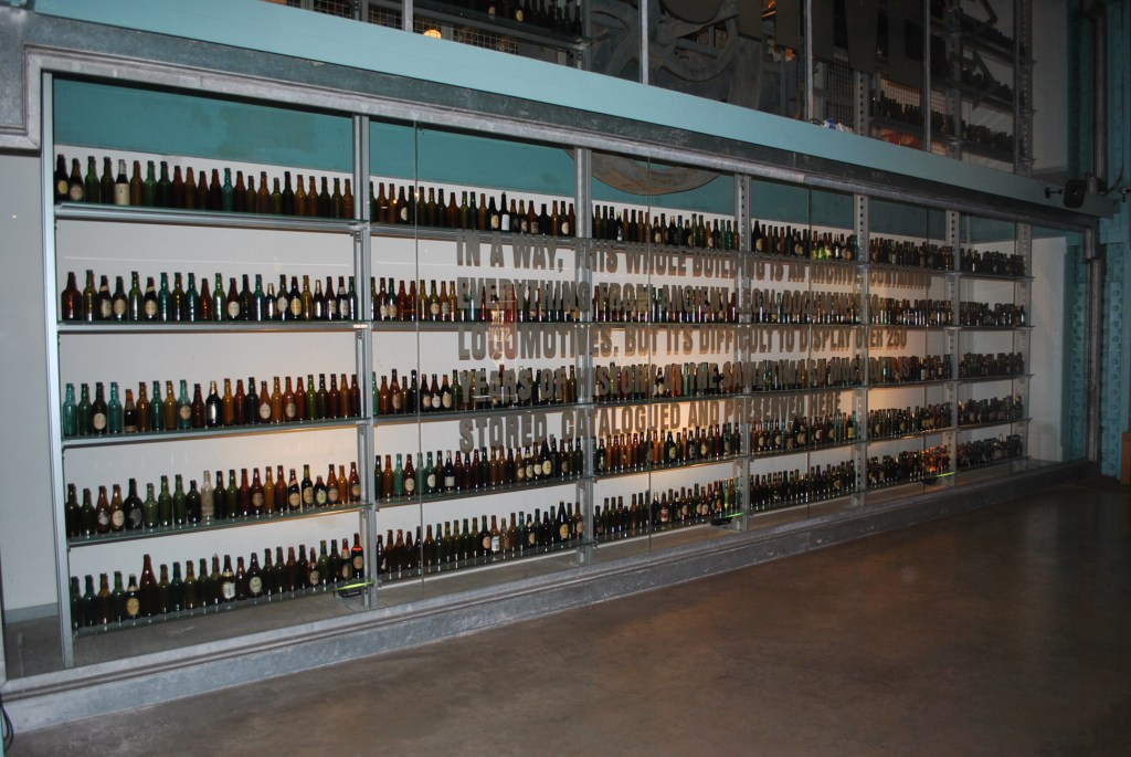 The many different faces of bottles of Guinness