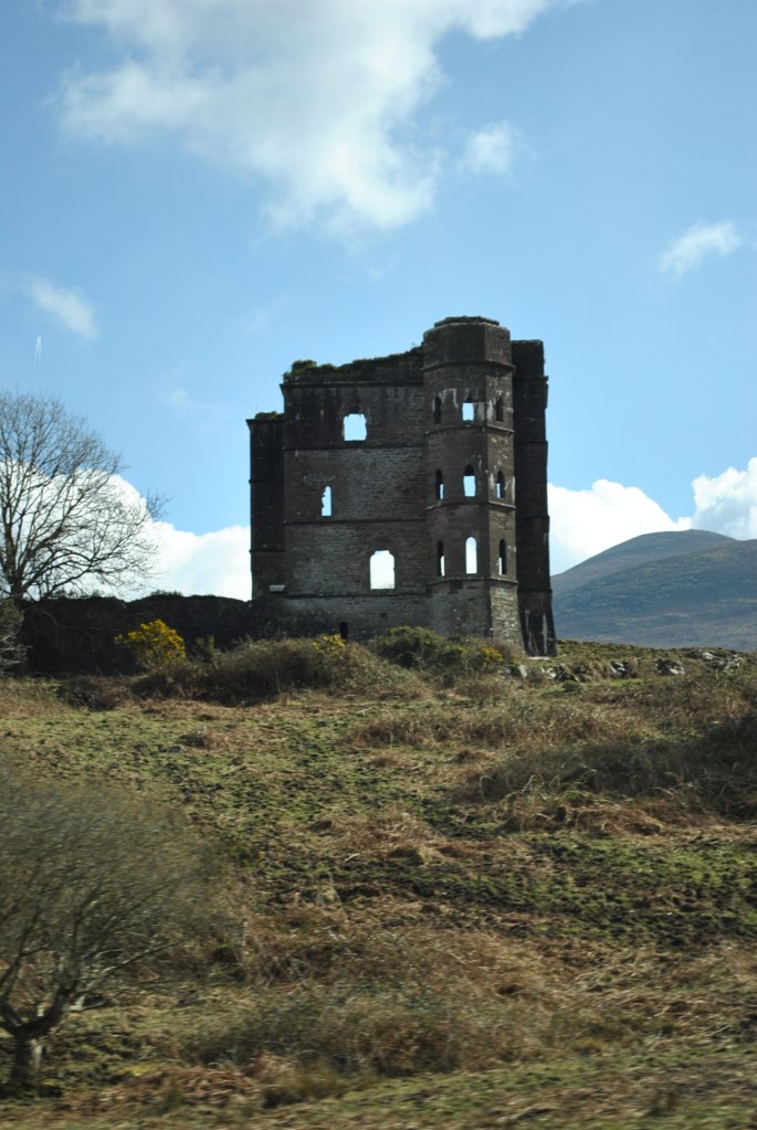 Half built castle along the Ring of Kerry