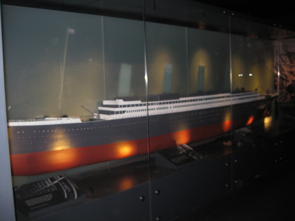 Small Titanic replica