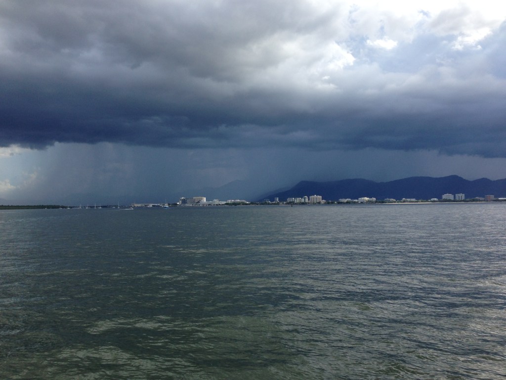 Don't be deterred from snorkeling if the weather looks like this - it could possibly be sunny out there!