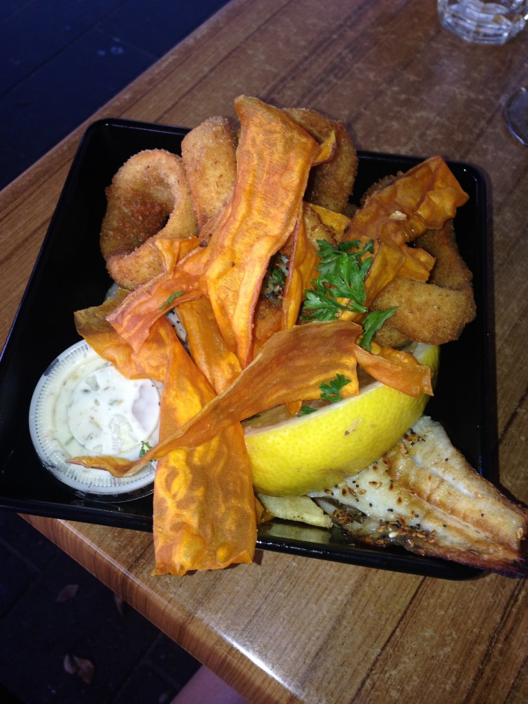 Monger's box at Fishmongers Manly