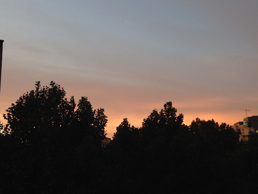 Last sunrise in Australia