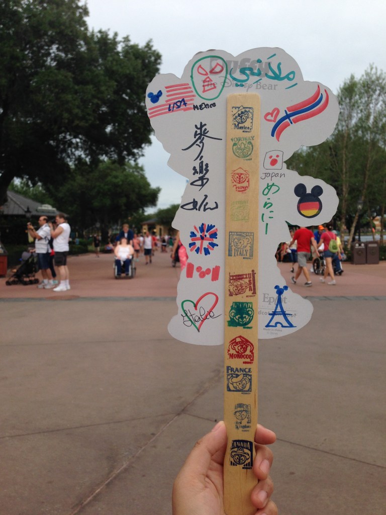 You're never too old to get the passport stamps in each country!