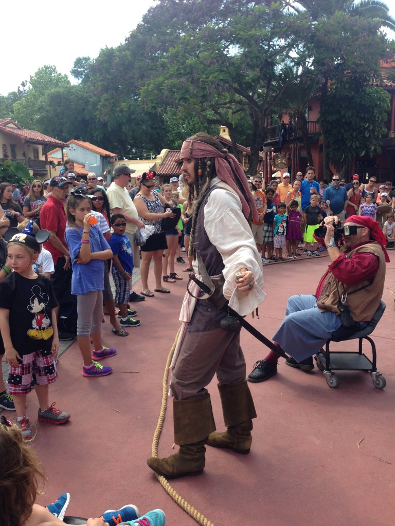 Captain Jack Sparrow!