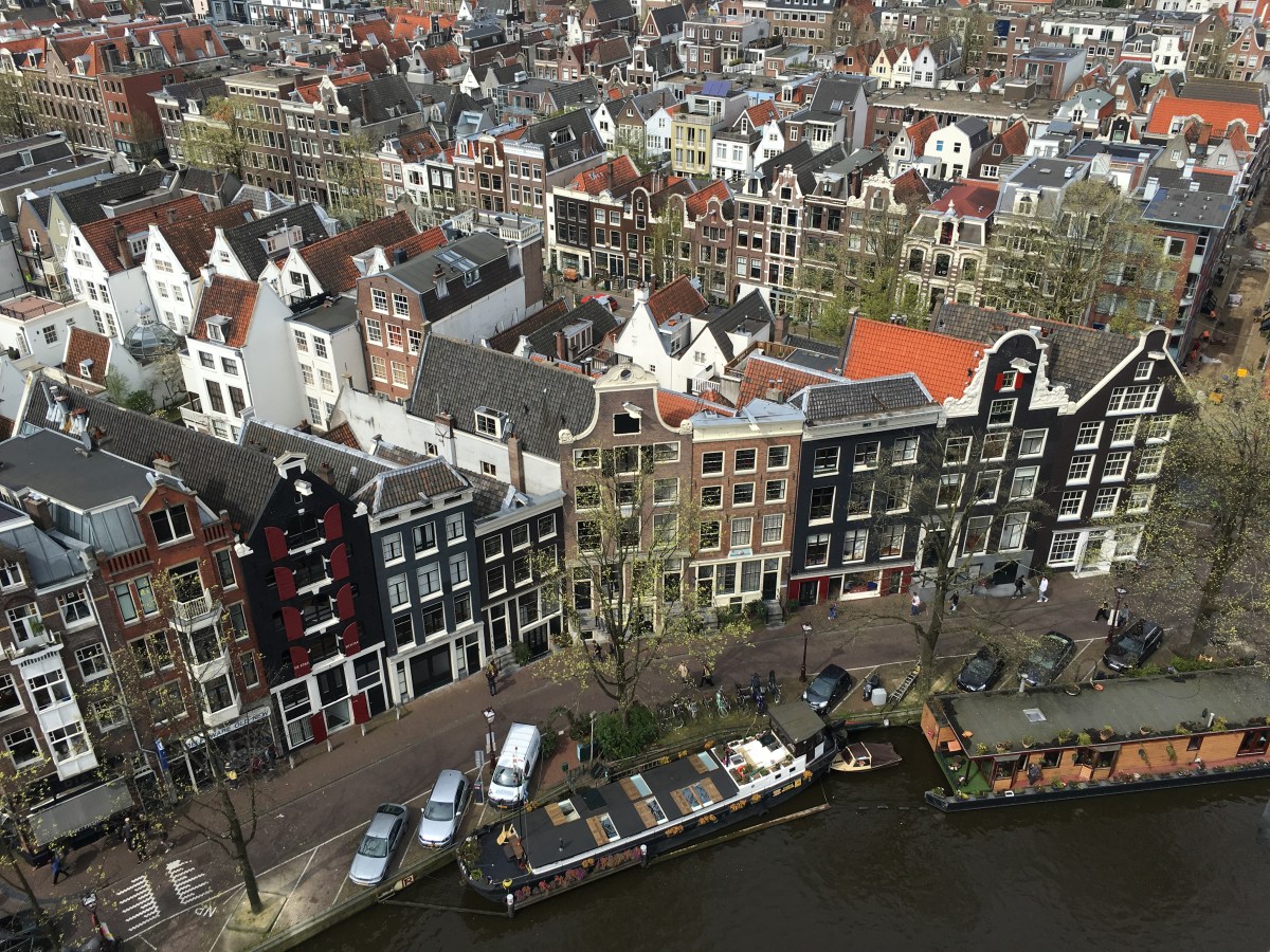 a bird’s eye view of&nbsp;amsterdam